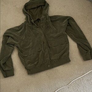 Olive Green Corduroy Jacket